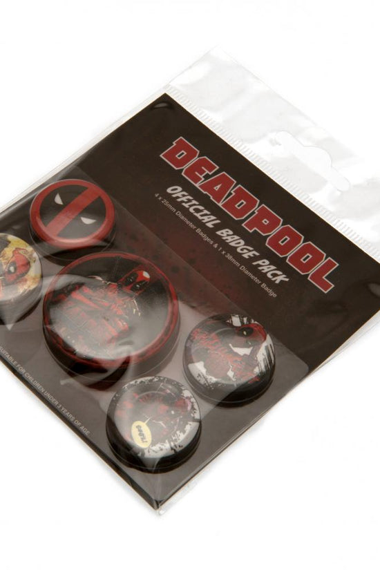 104799 Deadpool Button Badge Set 2