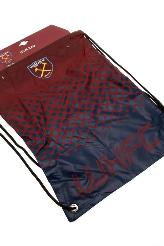 West Ham United FC Fade Gym Bag