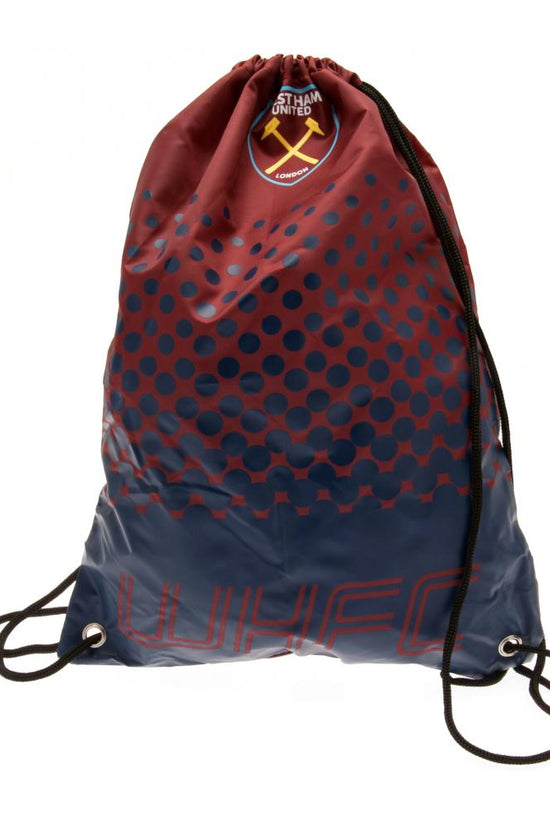 West Ham United FC Fade Gym Bag