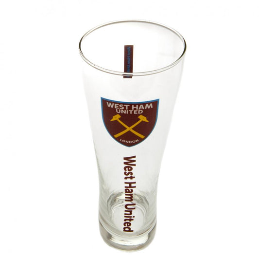 105256 West Ham United FC Tall Beer Glass