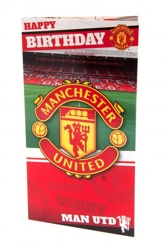 105565 Manchester United FC Birthday Card 1