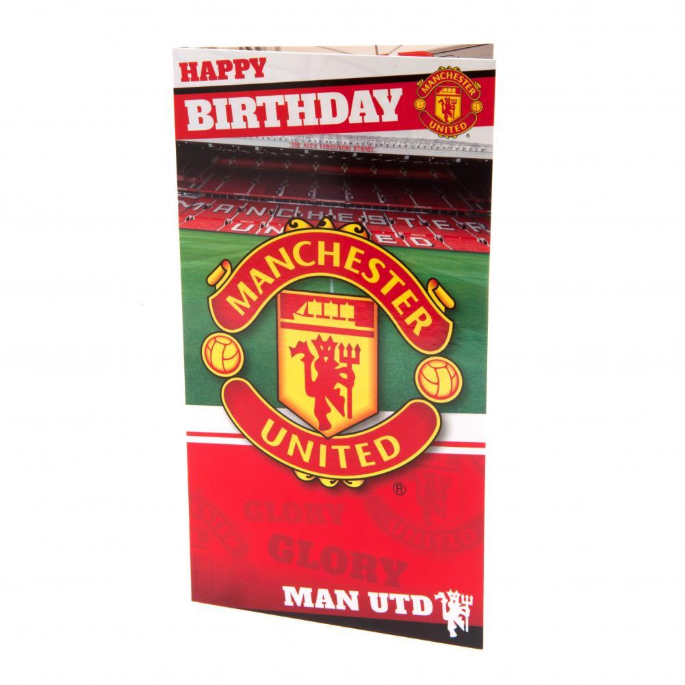 105565 Manchester United FC Birthday Card 1