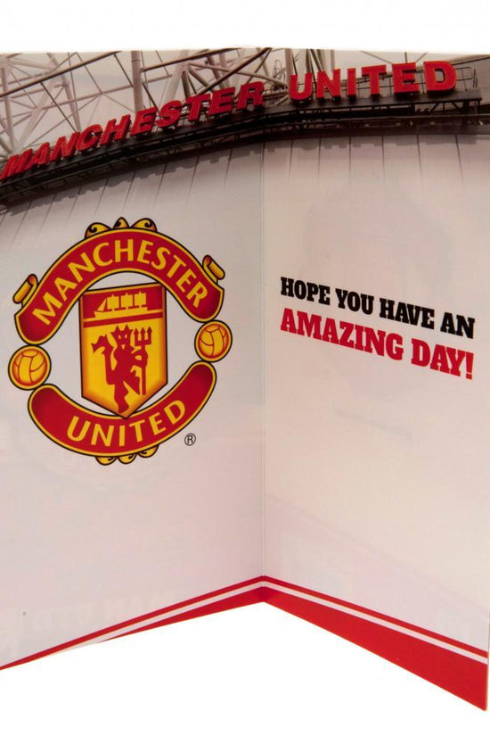105565 Manchester United FC Birthday Card 2