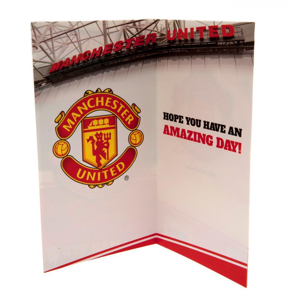 105565 Manchester United FC Birthday Card 2
