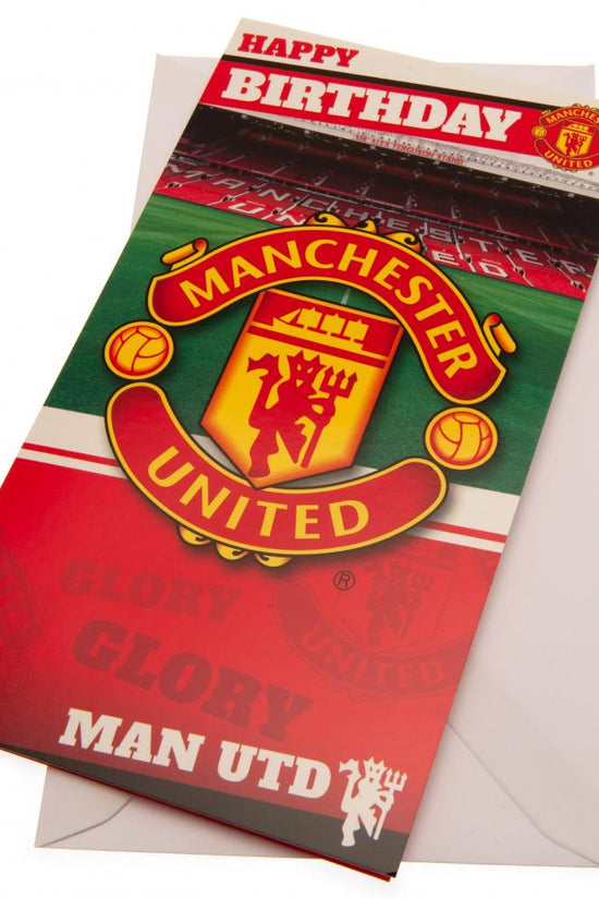 105565 Manchester United FC Birthday Card