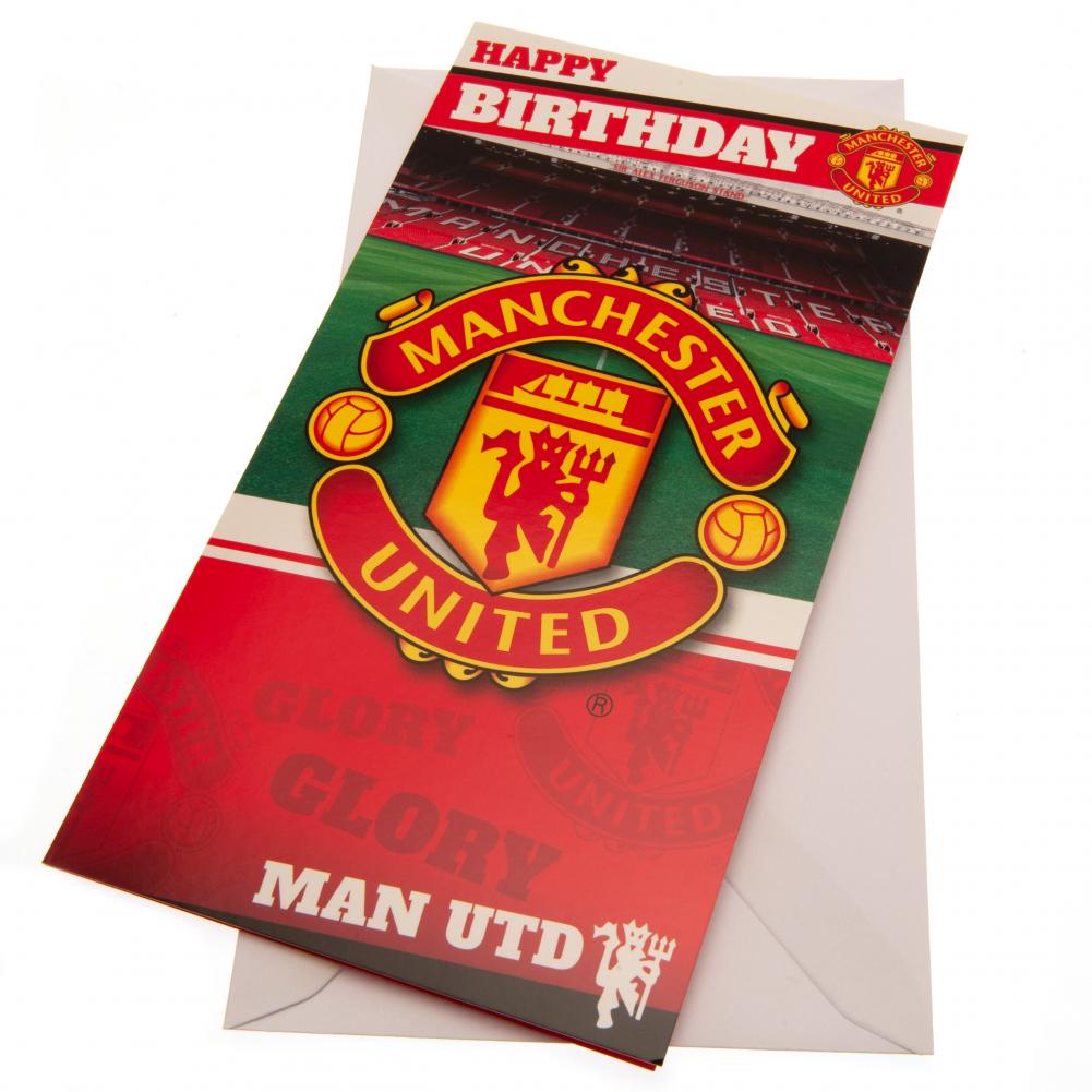 105565 Manchester United FC Birthday Card