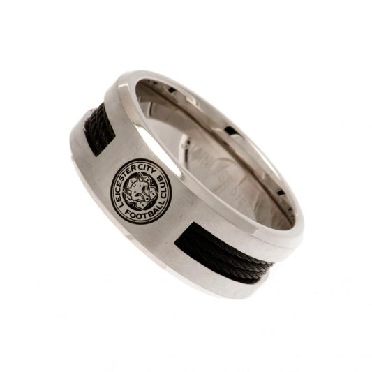 105834 Leicester City FC Black Inlay Ring 1