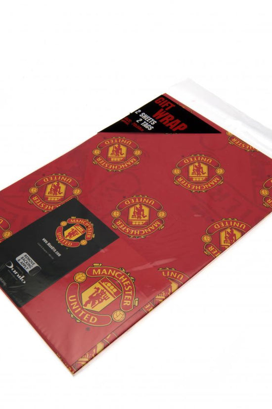 Manchester United FC Crest Gift Wrap