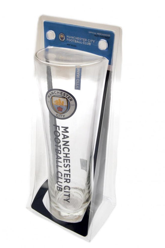 109360 Manchester City FC Tall Beer Glass 1