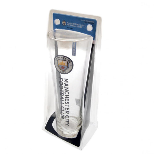 109360 Manchester City FC Tall Beer Glass 1