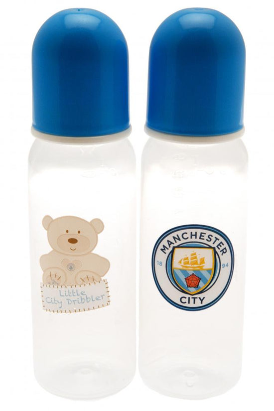 109458 Manchester City FC 2pk Feeding Bottles 1