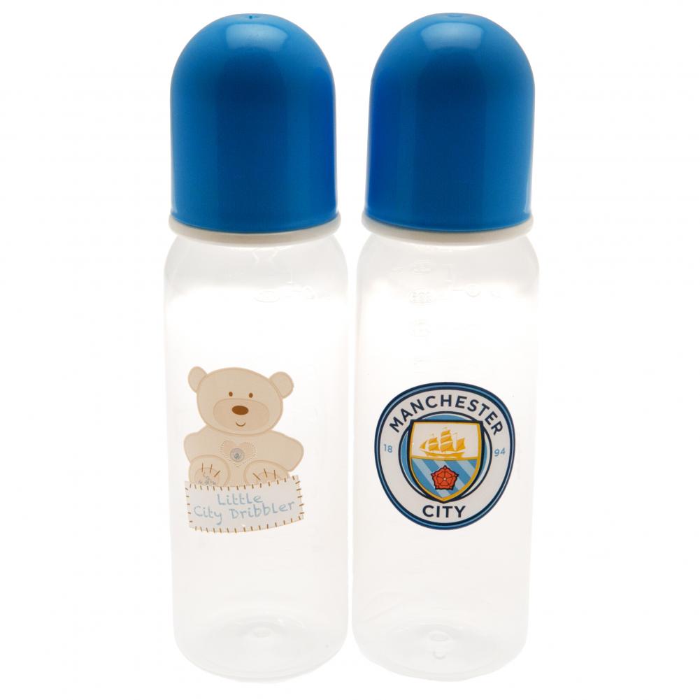 109458 Manchester City FC 2pk Feeding Bottles 1