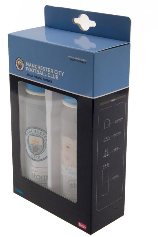 109458 Manchester City FC 2pk Feeding Bottles 2