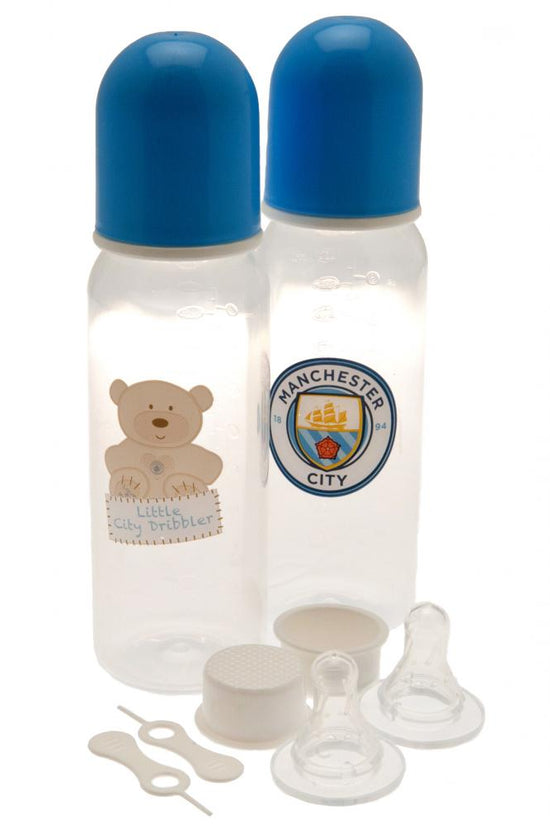 109458 Manchester City FC 2pk Feeding Bottles