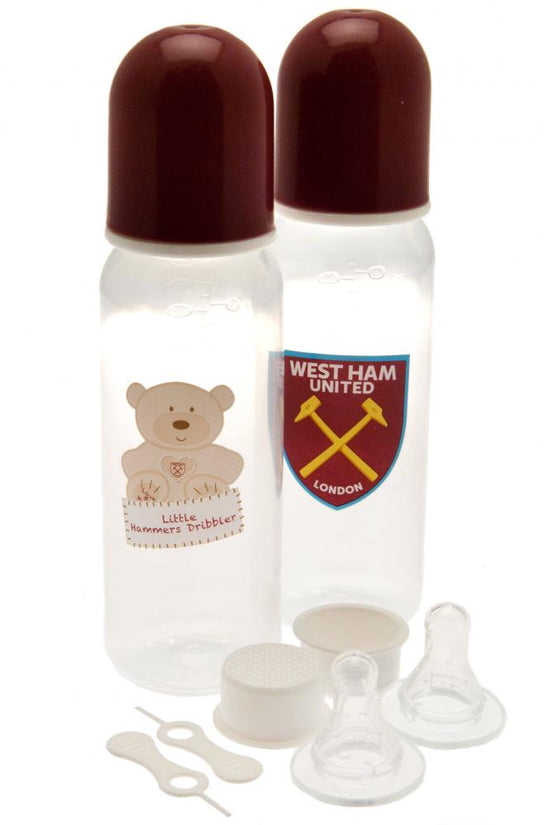 109460 West Ham United FC 2pk Feeding Bottles