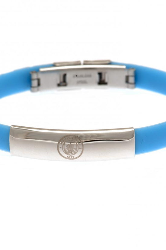 109756 Manchester City FC Colour Silicone Bracelet 1
