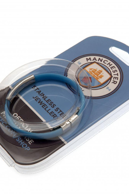 109756 Manchester City FC Colour Silicone Bracelet 2
