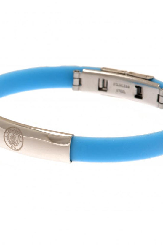 109756 Manchester City FC Colour Silicone Bracelet