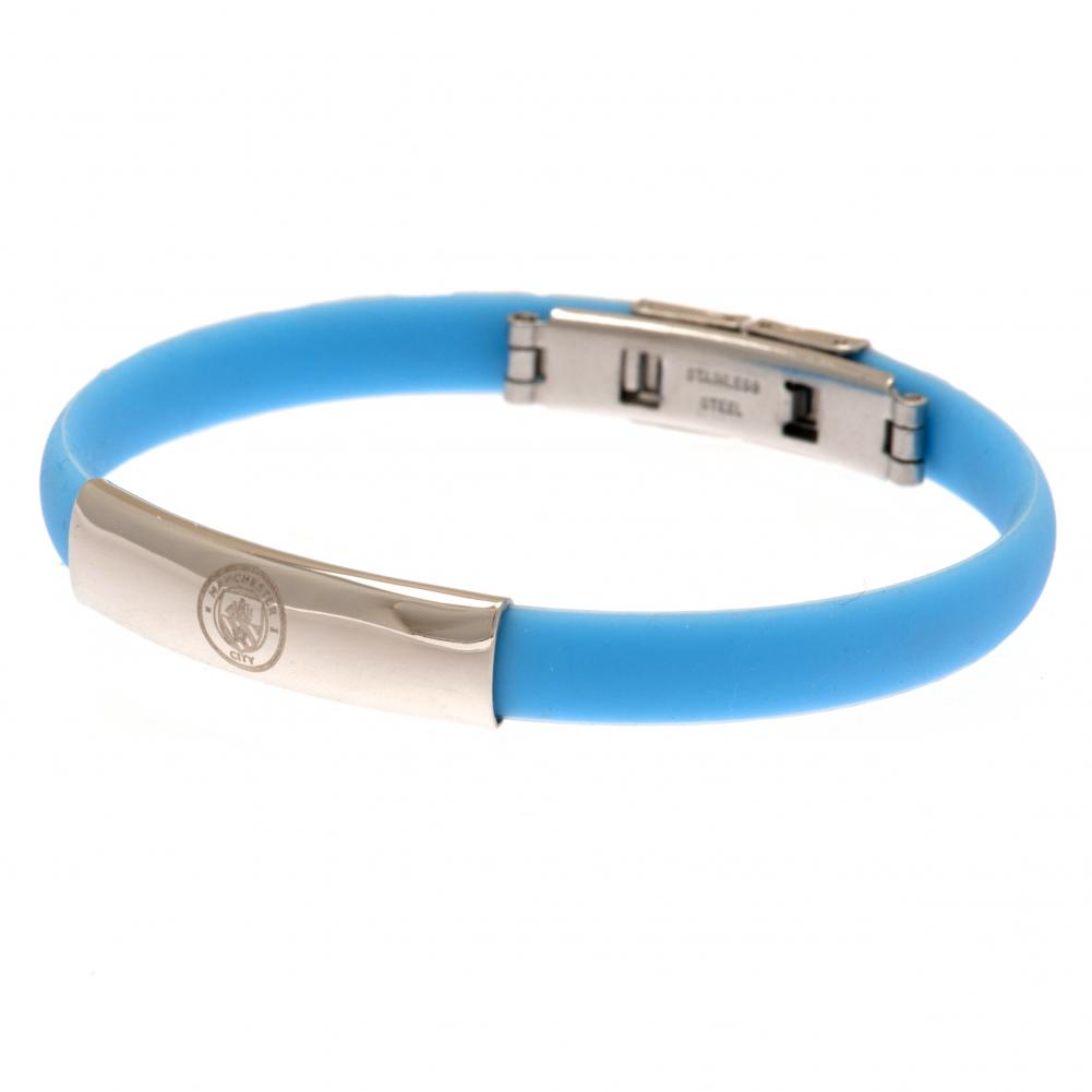 109756 Manchester City FC Colour Silicone Bracelet