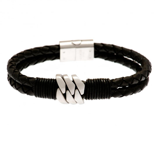 109763 Manchester City FC Leather Bracelet 1