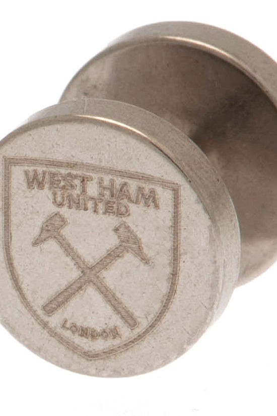 109765 West Ham United FC Stainless Steel Stud Earring 1