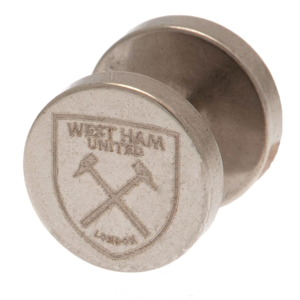 109765 West Ham United FC Stainless Steel Stud Earring 1