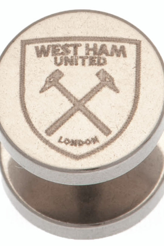 109765 West Ham United FC Stainless Steel Stud Earring