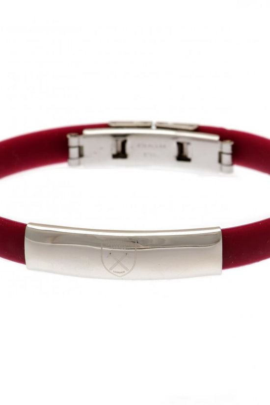 109766 West Ham United FC Colour Silicone Bracelet 1