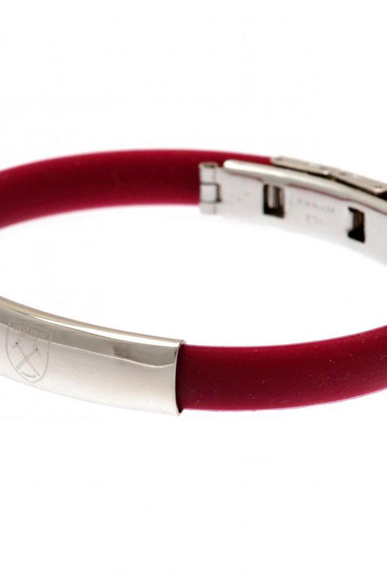 109766 West Ham United FC Colour Silicone Bracelet