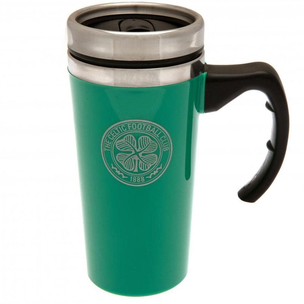 110155 Celtic FC Handled Travel Mug