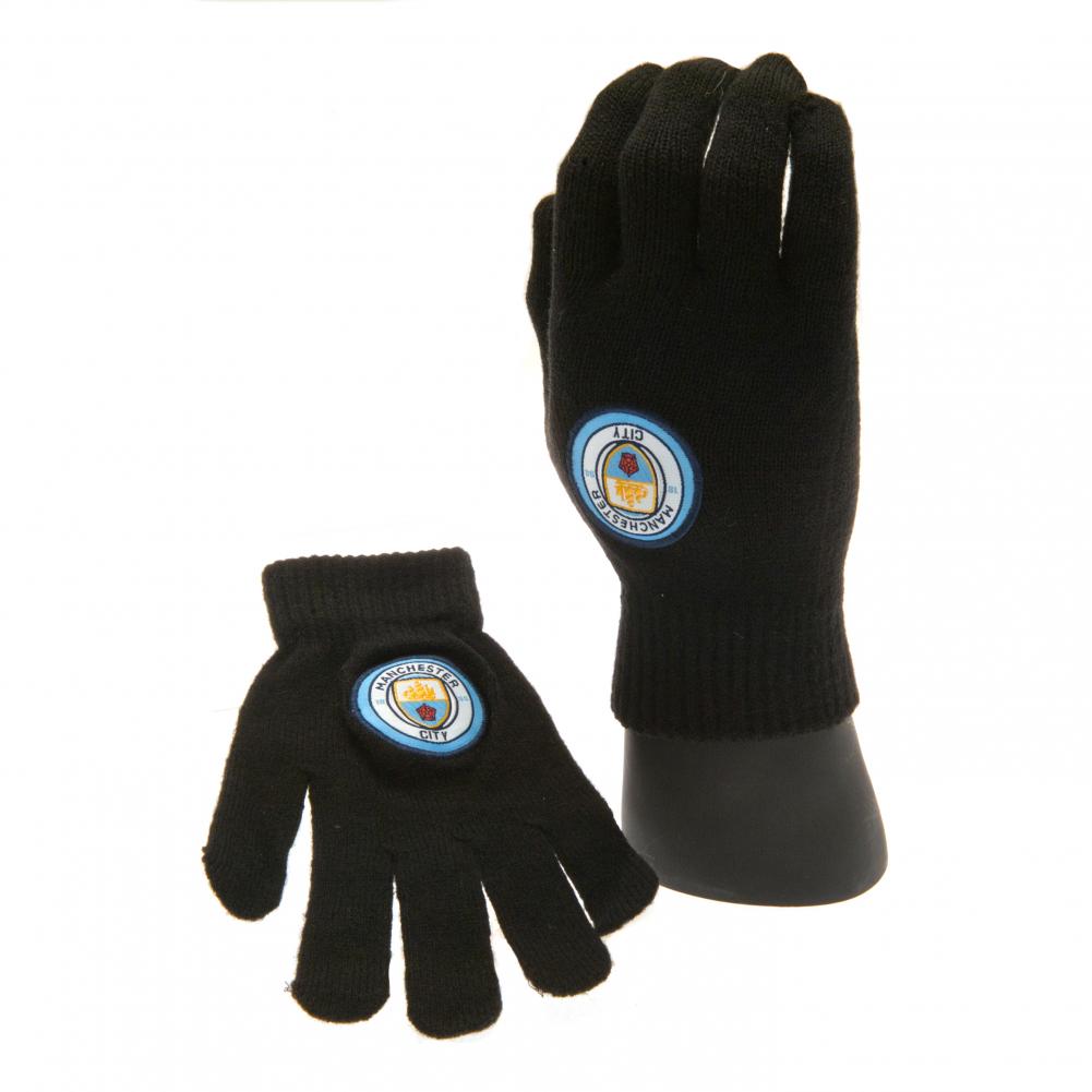 110977 Manchester City FC Knitted Gloves Junior