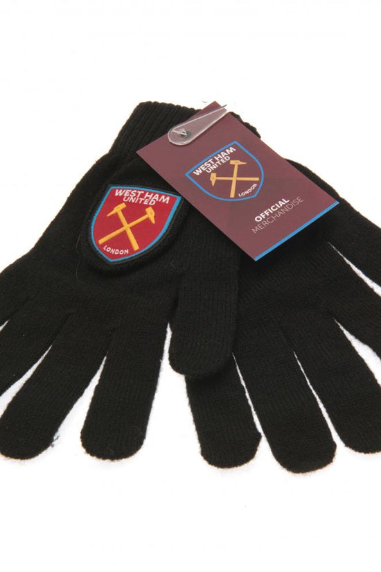 111789 West Ham United FC Knitted Gloves Junior 2