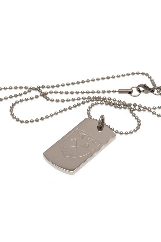 112516 West Ham United FC Engraved Dog Tag Chain 1