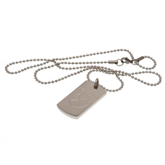 112516 West Ham United FC Engraved Dog Tag Chain 1