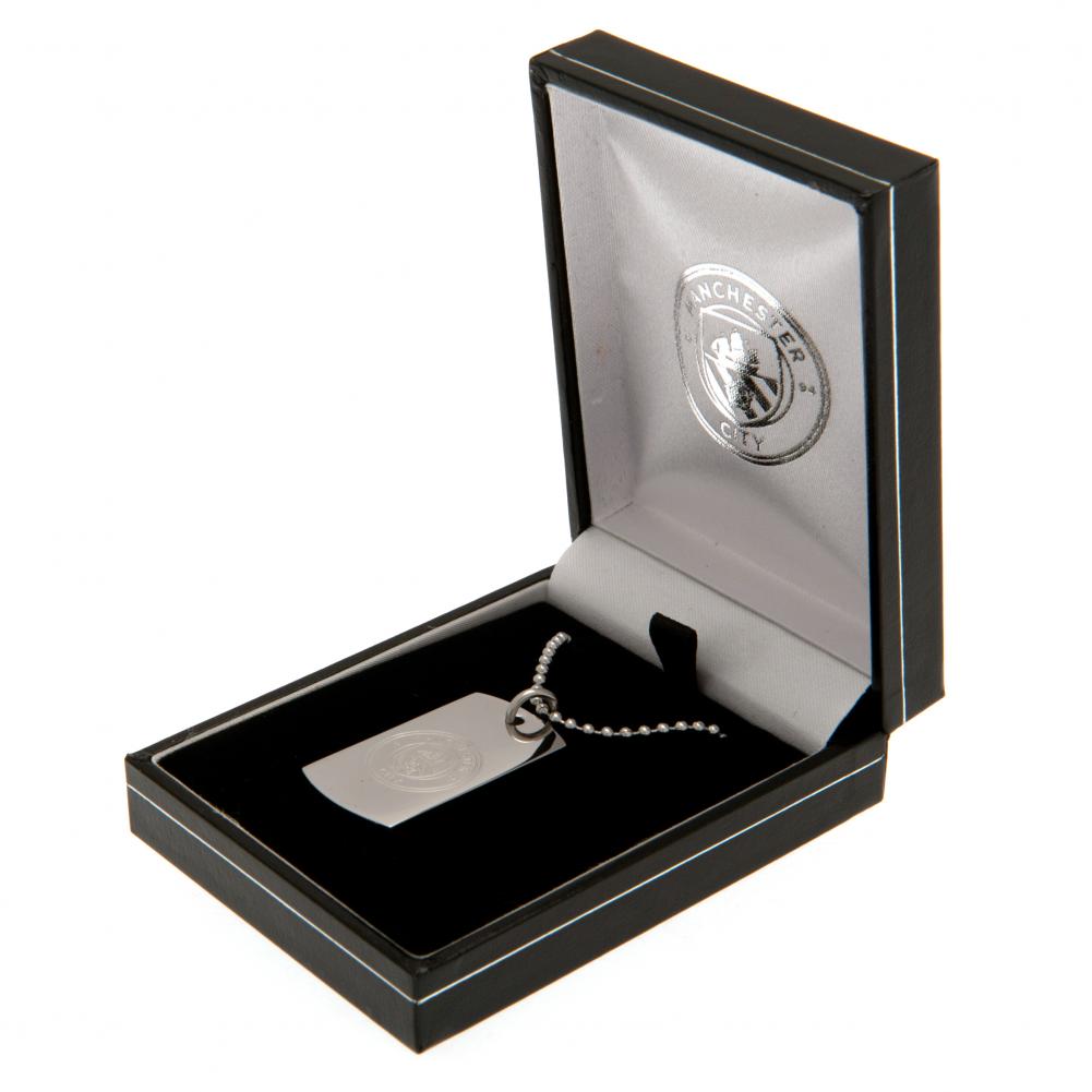 112517 Manchester City FC Engraved Dog Tag Chain 2