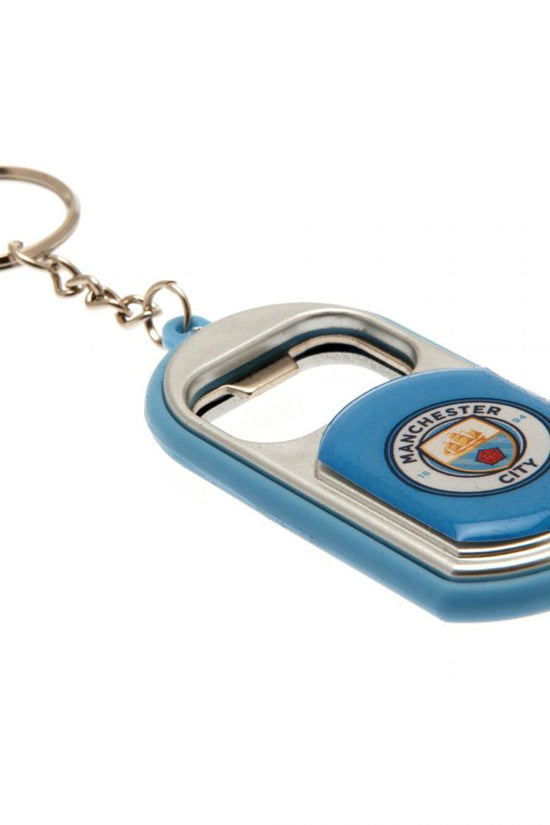 Manchester City FC Keyring Torch Bottle Opener