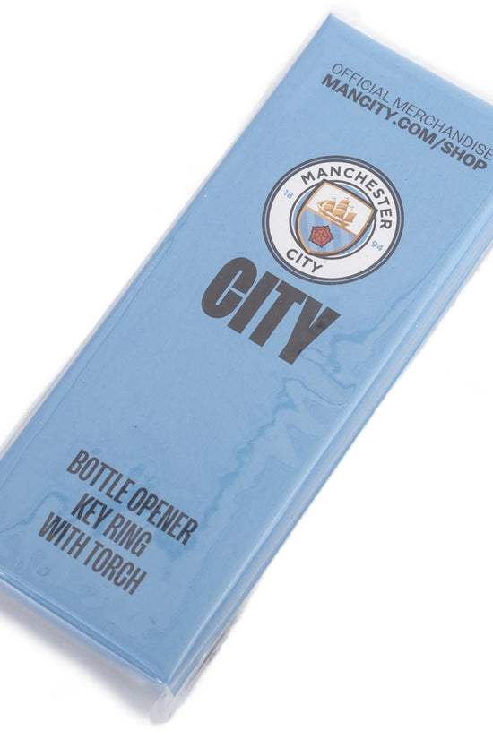 Manchester City FC Keyring Torch Bottle Opener