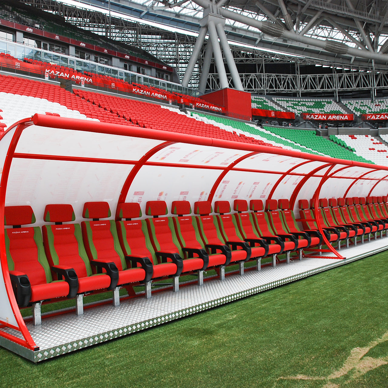 Cazna Mobile VIP Stadium Shelters Package  (FIFA Spec)