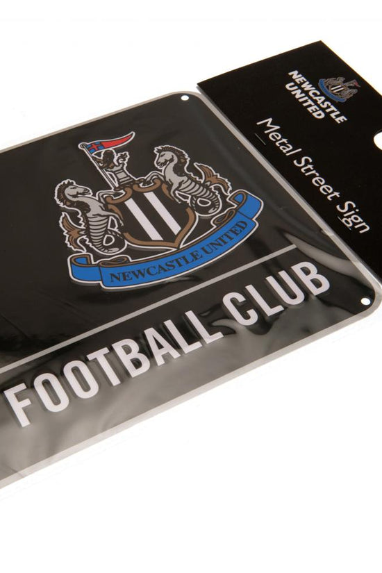 Newcastle United FC Colour Street Sign