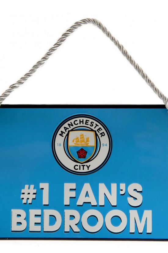 Manchester City FC Bedroom Sign No1 Fan