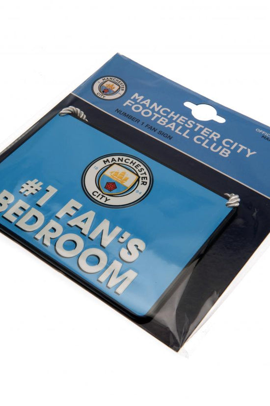 Manchester City FC Bedroom Sign No1 Fan