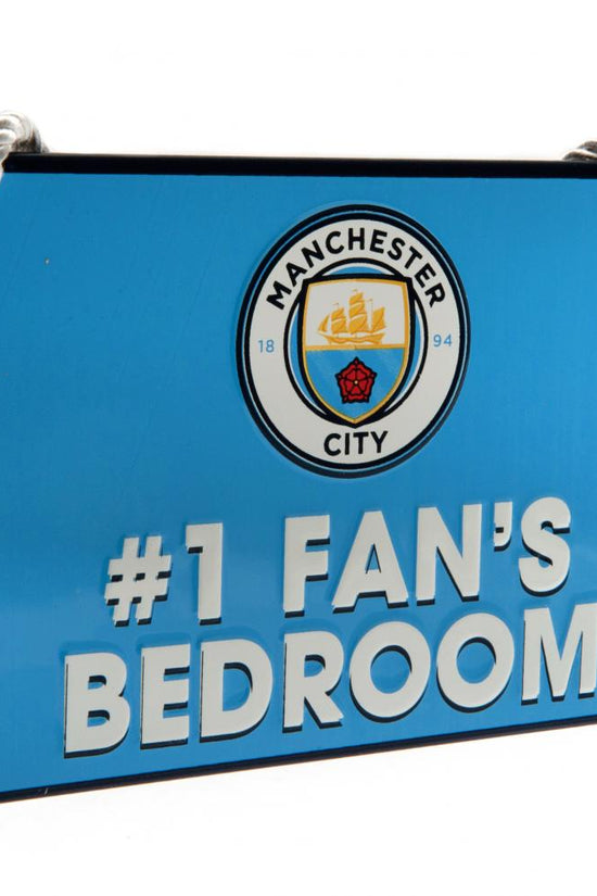 Manchester City FC Bedroom Sign No1 Fan
