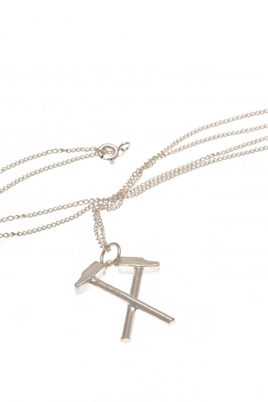 122137 West Ham United FC Sterling Silver Pendant Chain HM 1