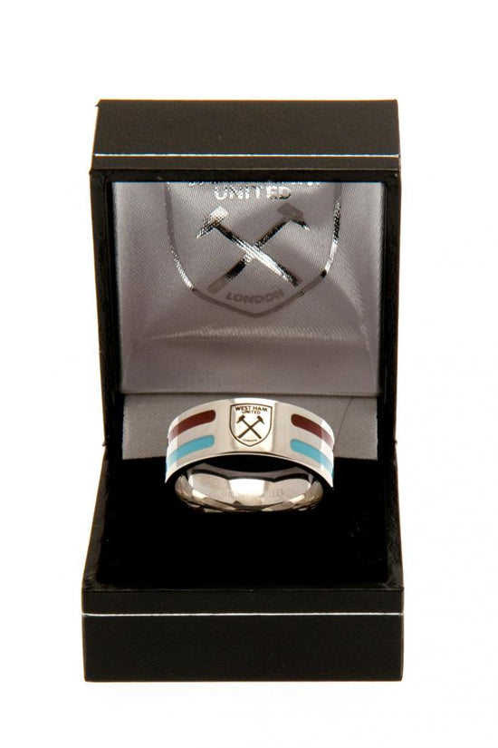 122138 West Ham United FC Colour Stripe Ring 2