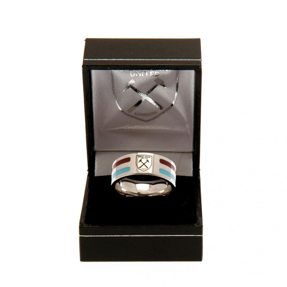 122138 West Ham United FC Colour Stripe Ring 2