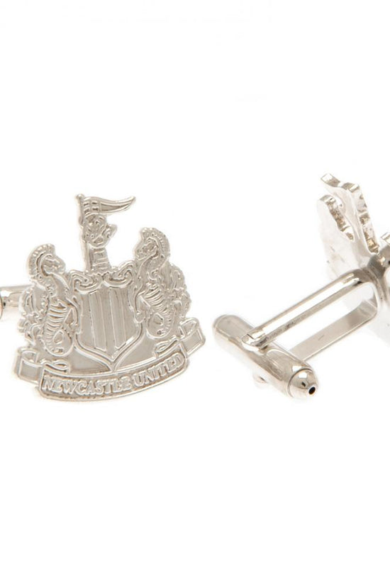 Newcastle United FC Silver Plated Formed Cufflinks