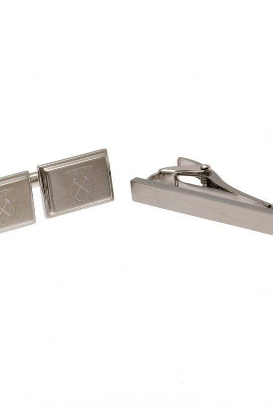 West Ham United FC Tie Slide & Cufflink Set