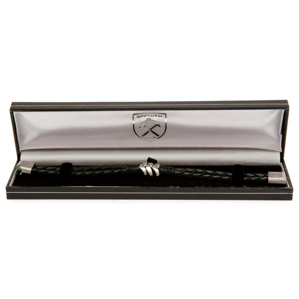 123033 West Ham United FC Leather Bracelet 2