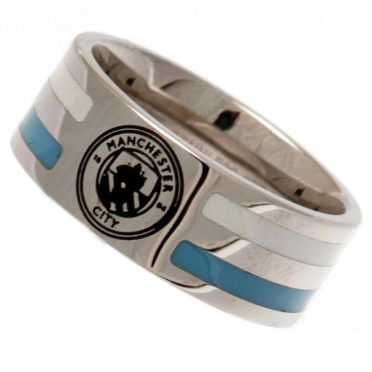 123037 Manchester City FC Colour Stripe Ring 1