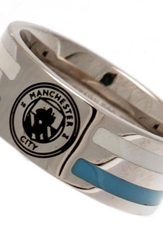 Manchester City FC Colour Stripe Ring Large